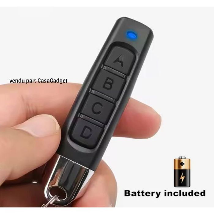 Télécommande Garage , Universel Sans Fil 433 Mhz, Porte De Garage, Porte Électrique