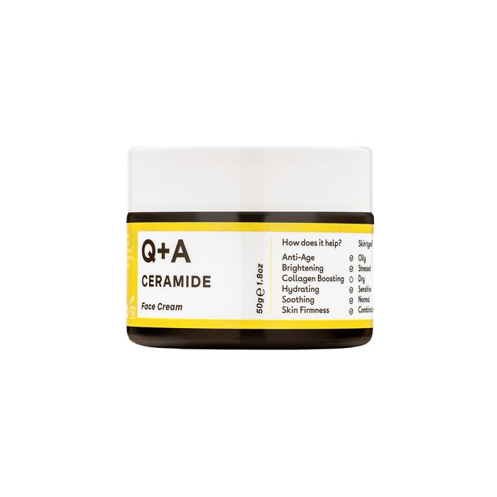 Crème Visage - Q+A - Ceramide Barrier Defense - 50g - Hypoallergénique - Tous types de peau