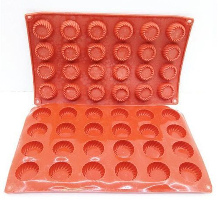 Offfre moule silicone a Pâtisserie 12 Trous