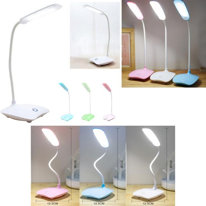 Lampe de bureau LED avec 3 niveaux de luminosité(Couleur aléatoire)