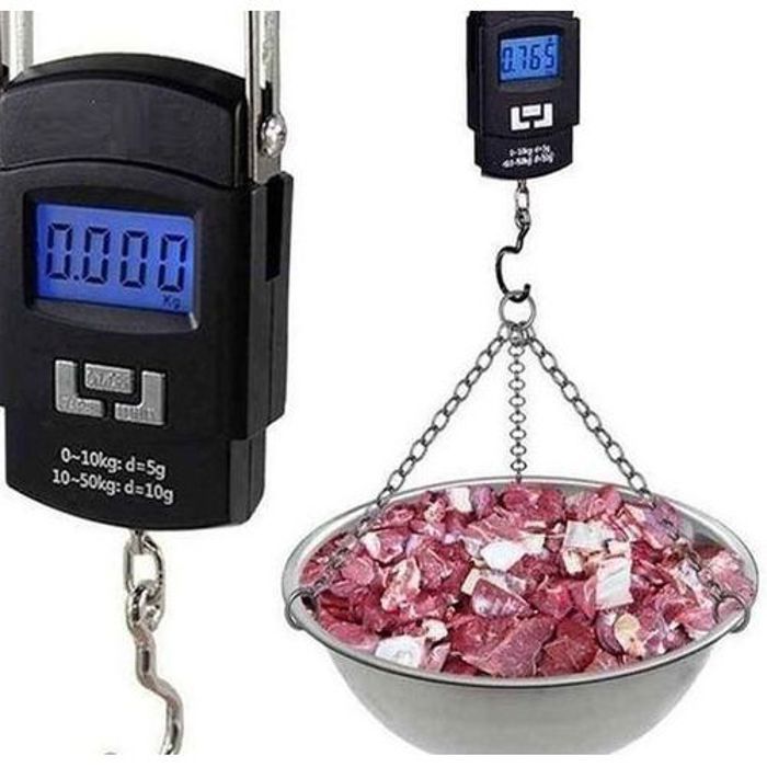 Balance électronique portable-Machine de pesée numérique Max 50 kg