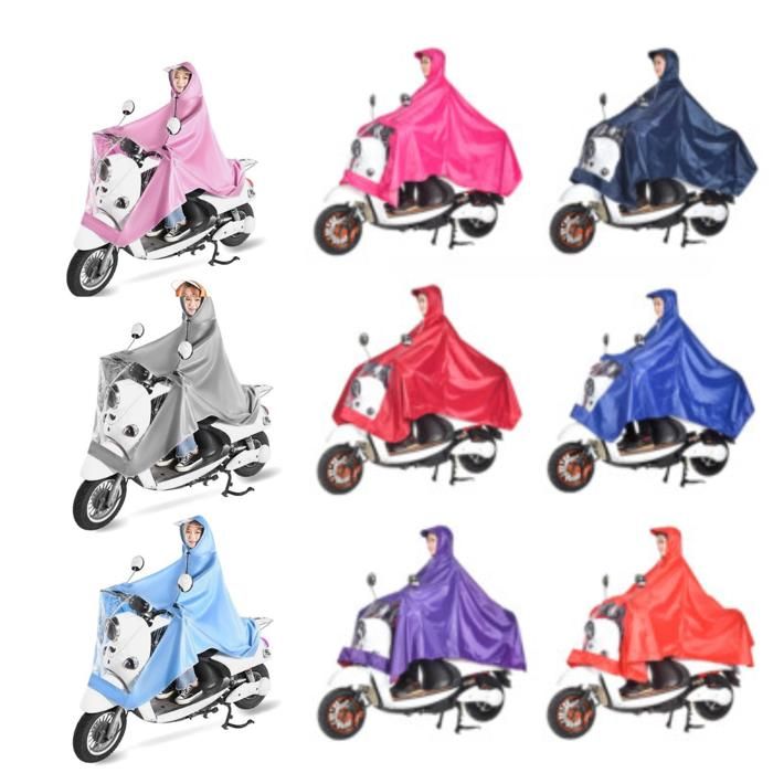 manteau de pluie Imperméable de mobilité  bâche moto (Couleur aléatoire)