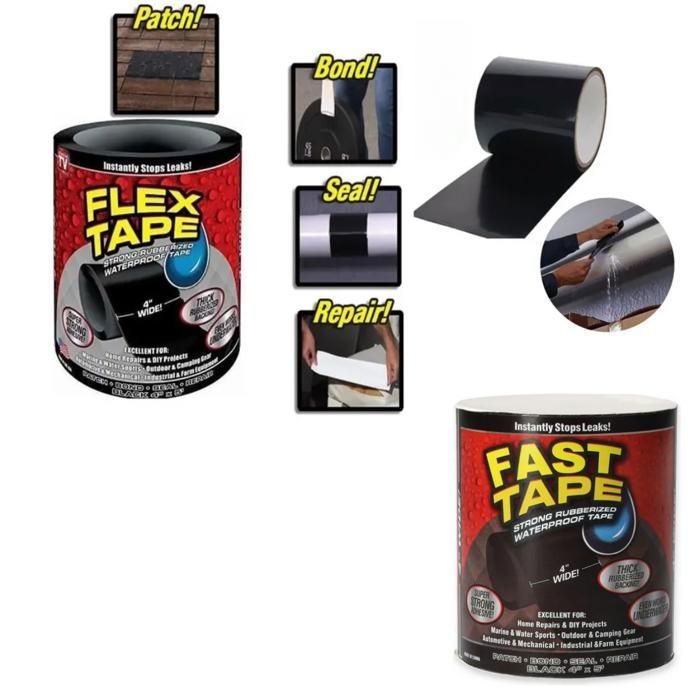 Flex fast Tape Ruban Adhésif Super-Etanche
