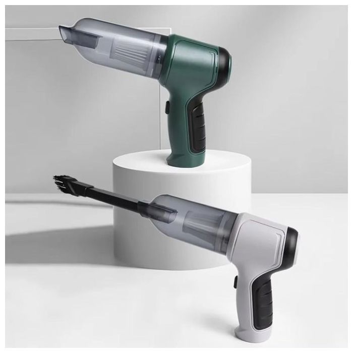 Mini aspirateur à main sans fil pour un usage voiture et maison (Couleur aléatoire)