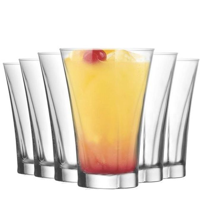 Lav 6 pièces Coupes Verres à Cocktail LAV pour jus de Fruits/Eau