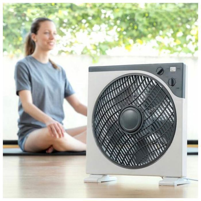 Alaska Ventilateur au sol Silencieux no bruit 3 vitesse 40w 12''