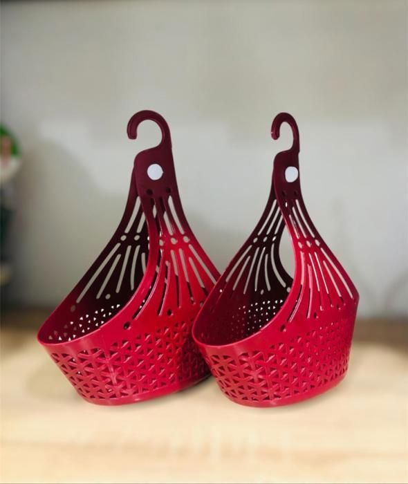 2 PANIERS ;ULTIUSAGE AILS ,OU AUTRES UTILISATION COULEUR ROUGE