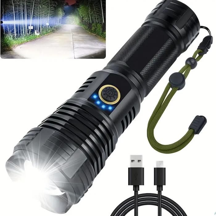 Lampe de poche LED rechargeable puissante
