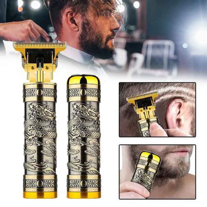 Tondeuse à Cheveux - Motif Dragon - Électrique Sans Fil - USB - Rasoir Électrique - Coupe Précise
