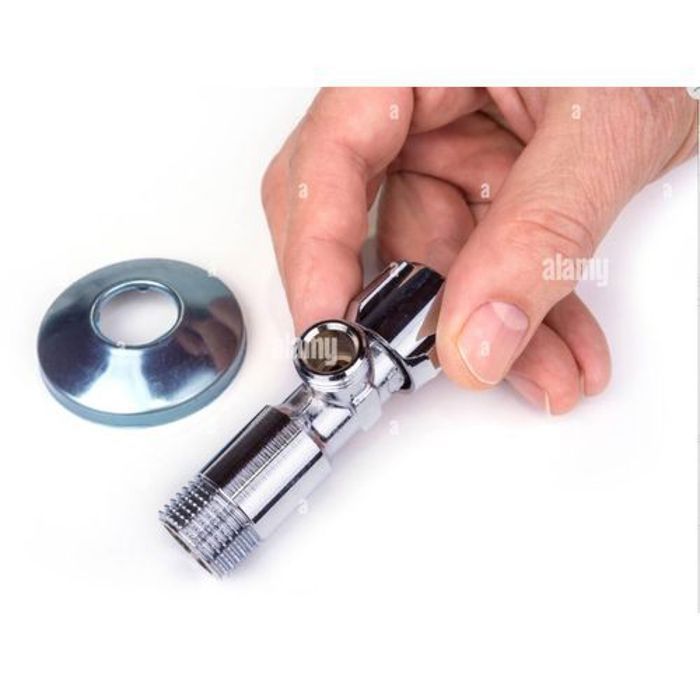 Nouvelle vanne Robinet d'angle en acier inoxydable-Adaptateur de valve à dérivation