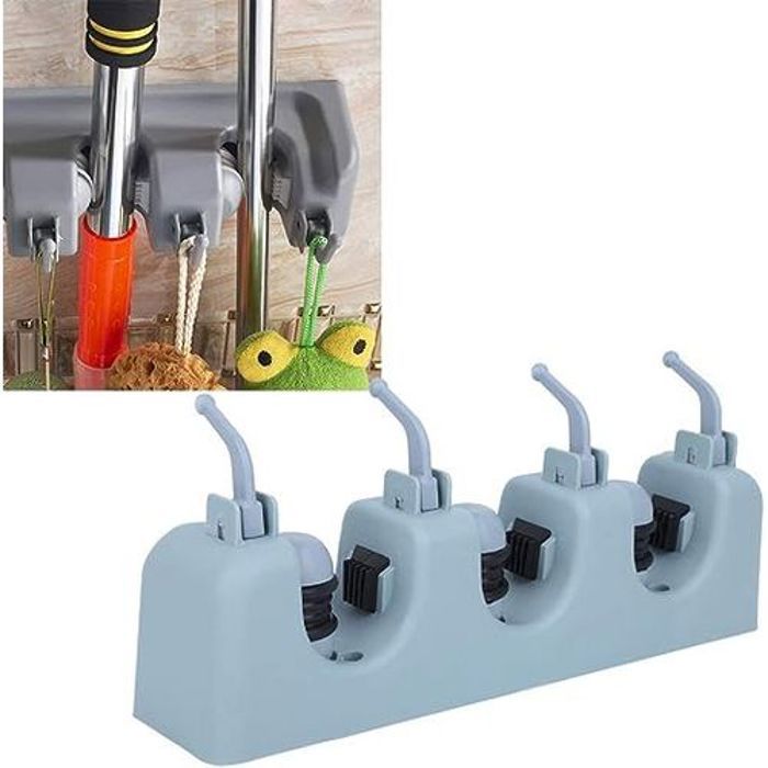 Porte balai et organisateur d'outils de jardin, organisateur peu encombrant
