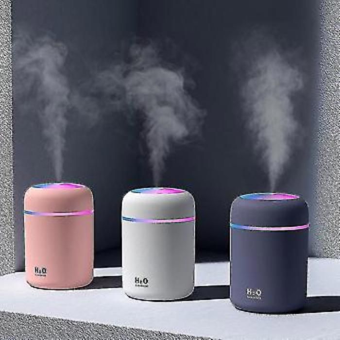 Diffuseur d'huiles essentielles avec veilleuse LED(Couleur aléatoire)