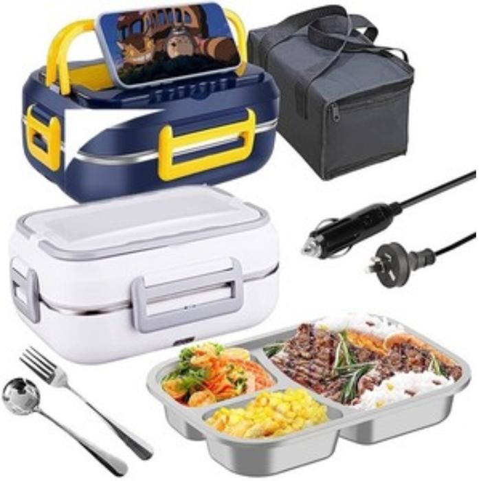 Electrique Lunch box, boite a manger chauffante pour divers déplacements travail