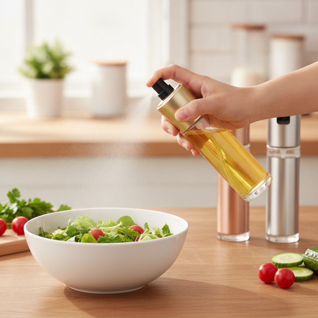 Pulvérisateur d'huile pour recettes saines (couleur aléatoire) - Marjane Mall - Image 4