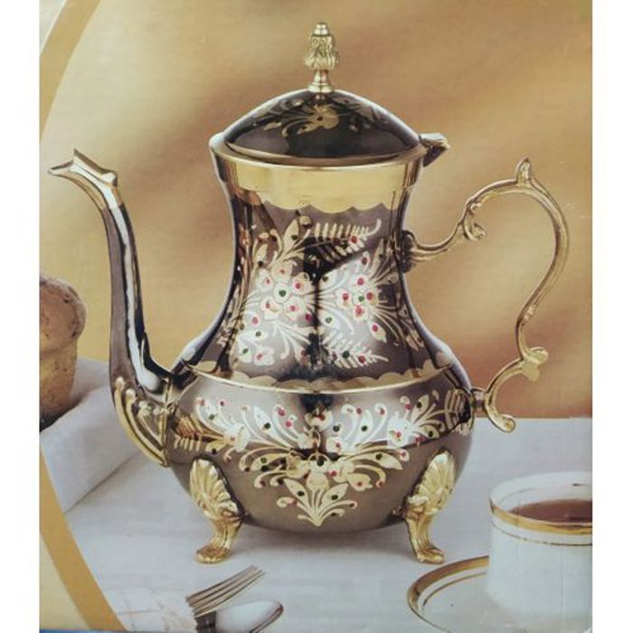 Théière coulée thé cafetière, théières traditionnel, 14 tasses (Grand Berrad)
