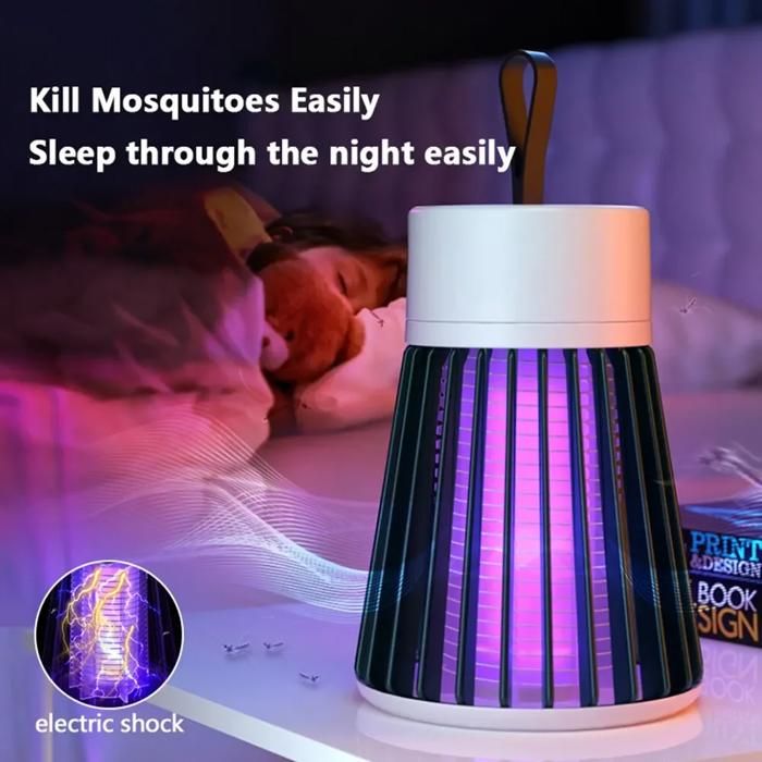 Lampe Anti-Moustiques à Choc Électrique, USB, Piège à Mouches, Zared, Tueur d'Insectes, Répulsif, Chambre à Coucher