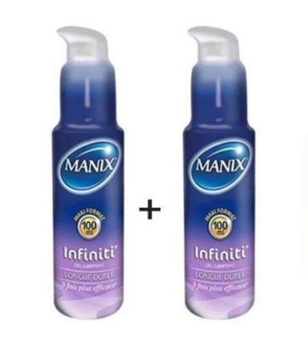 Manix 2 Gel Lubrifiant Infiniti Ne Sèche Pas Ne Colle Pas 100 Ml