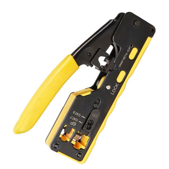 Pince à sertir Cablemaster CMT12 pour Cat5, Cat6, Cat7, RJ11, RJ45