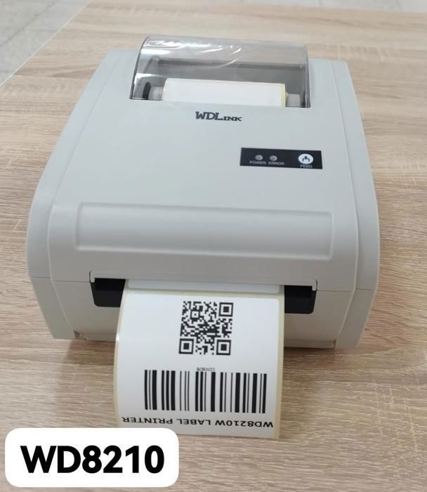 WDLINK Imprimante d'étiquettes thermiques Auto-collant WD8210 USB+Bluetooth/USB+WIFI/LAN