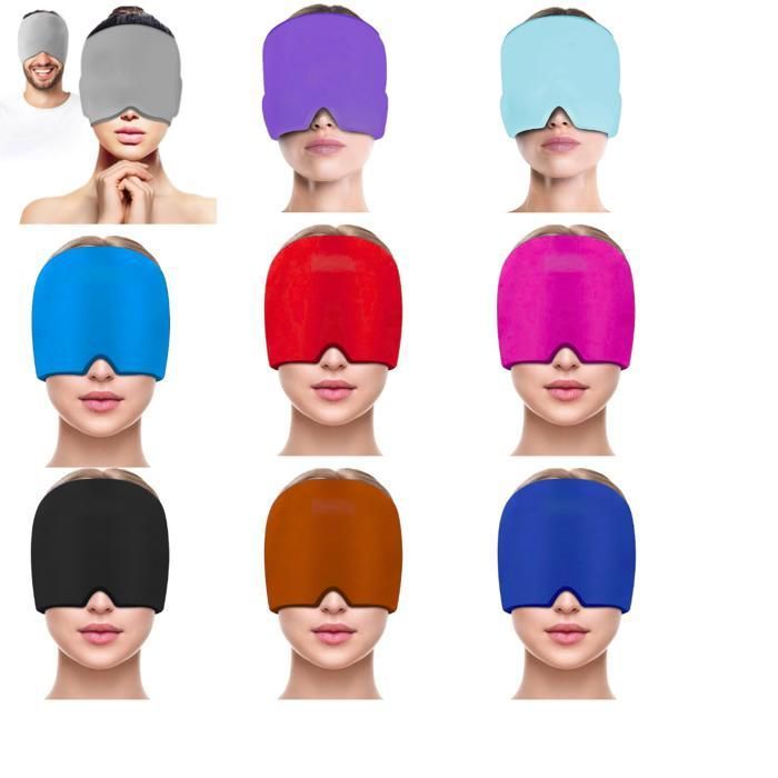 Chapeau de soulagement des maux de tête et de la Migraine, froide
