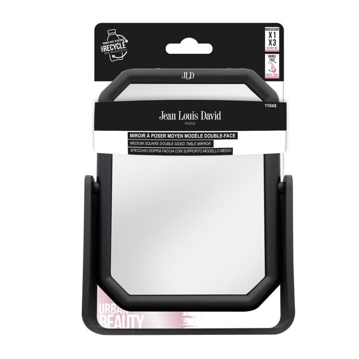 Jean Louis David MIROIR A POSER RECTANGLE DBLE FACE GREEN X1-X3- Couleurs aléatoires