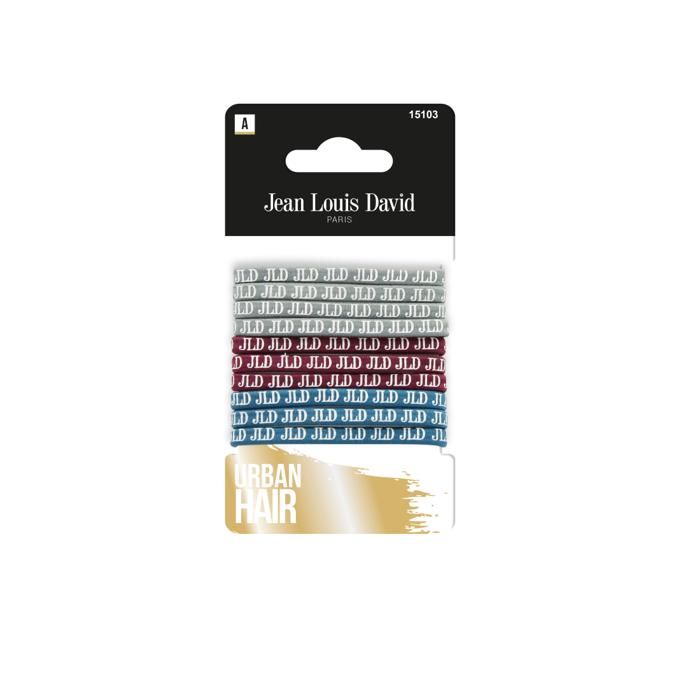 10 Elastiques Gainés- Couleurs Aléatoires- JLD