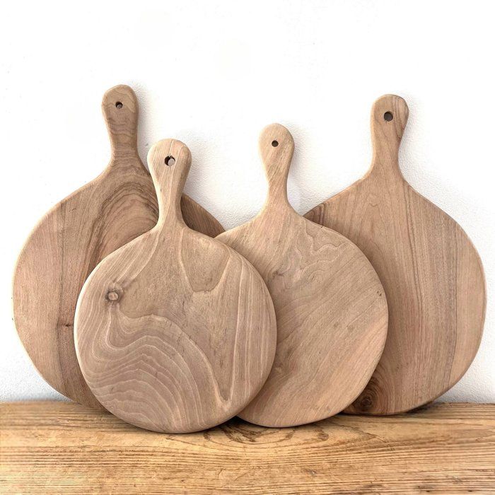 Planche à découper - APERO - Bois de noyer - Fait à la main - Artisanat marocain
