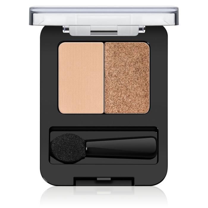 JORDANA EYESHADOW DUO-BARE AND BRONZE