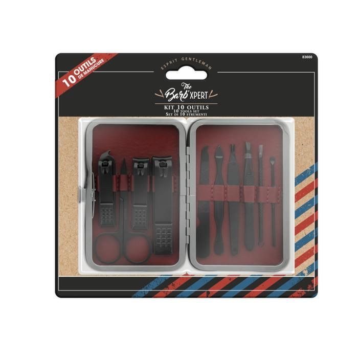 Kit Manucure 10 Outils- The Barb'Xpert