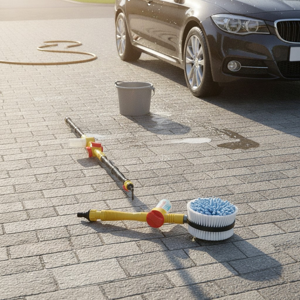 Offfre Offfre Brosse de Lavage de Voiture rotative Brosse de Lavage - Marjane Mall - Image 3