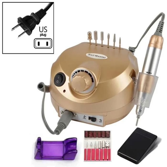 perceuse à ongles électrique moulin Cutter ensembles pour manucure ongles conseils manucure électrique ongles pédicure fichier