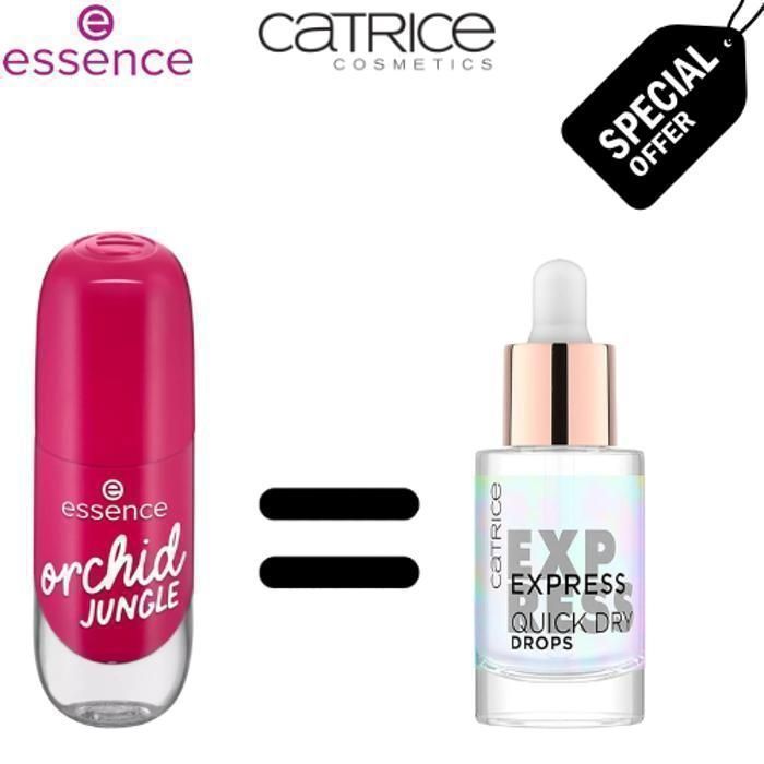 PACK VERNIS GEL 12 ESSENCE + EXPRESS QUICK DRY