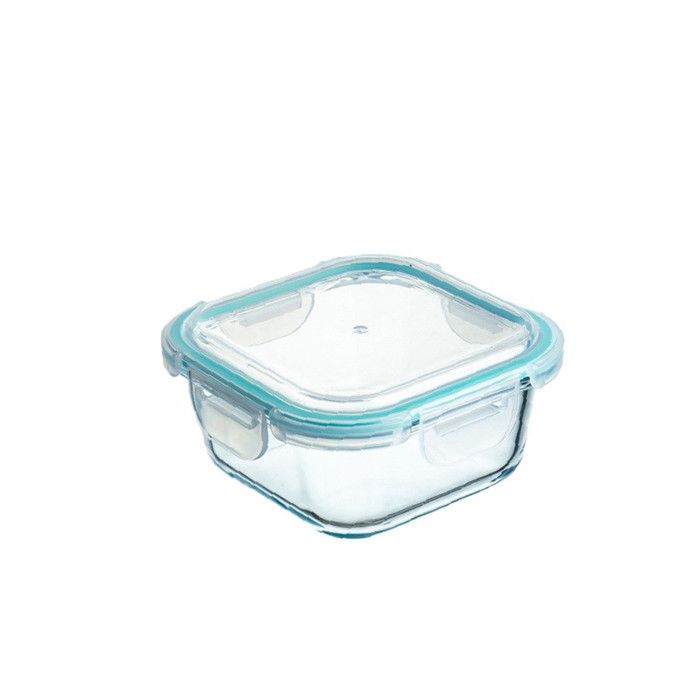 Boîte en verre carré pour aliments 520 ml