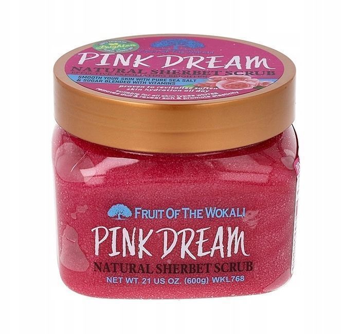 Gommage Corporel - Wokali - Rêve rose - 600g - Exfoliant - Hydratant