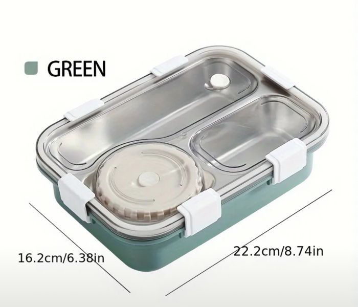 LUNCH BOX Boîte Avec Tasse À Soupe, Boîte À Bento En Acier Inoxydable Alimentaire Pour Étudiants Et Travailleurs De Bureau Cuisines