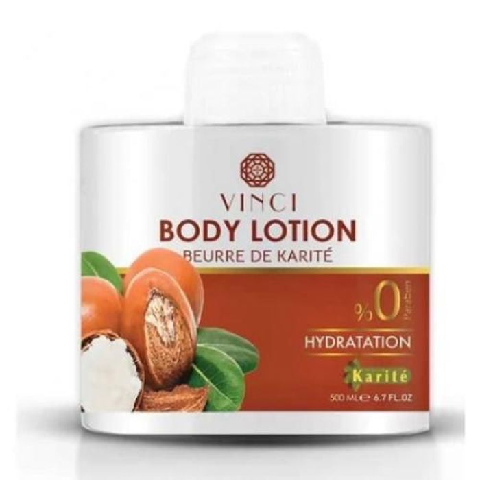 Crème visage & corps hydratante: Body Lotion Beurre de Karité - 500ml