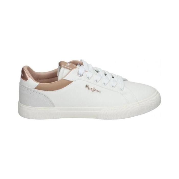 Baskets Femme - Pepe Jeans - Kenton Court - Synthétique - Plat - Golden Ochre
