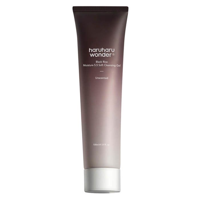 Gel nettoyant - HARUHARU - Black Rice Moisture 5.5 - 100 ml - pH 5.5 - Hydratant