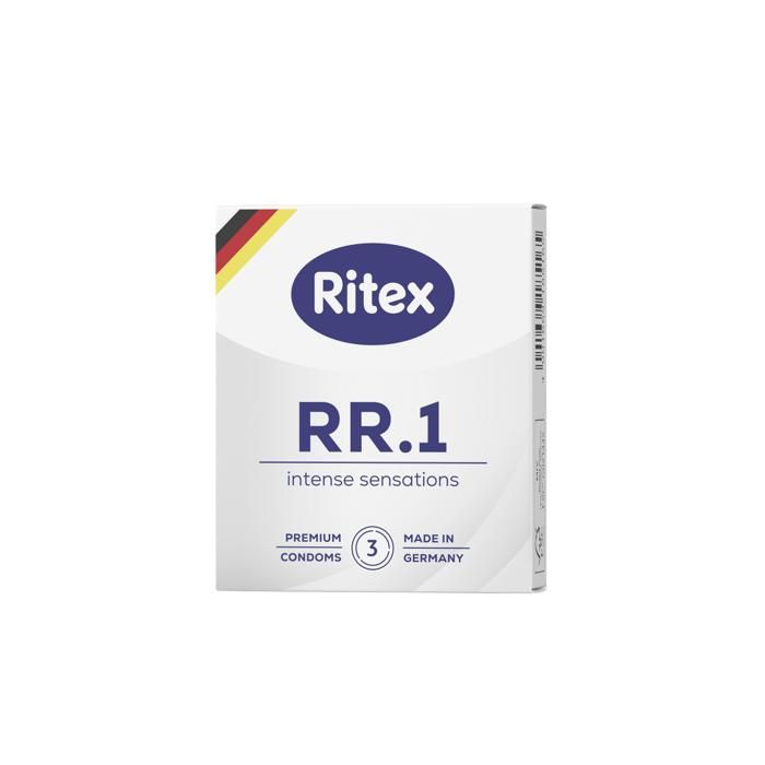 PRÉSERVATIFS RITEX RR1 Boite de 3 préservatifs