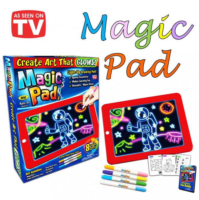 Tablette de dessin + 3 stylo tactile 6 couleur  jouet enfants tableau LCD