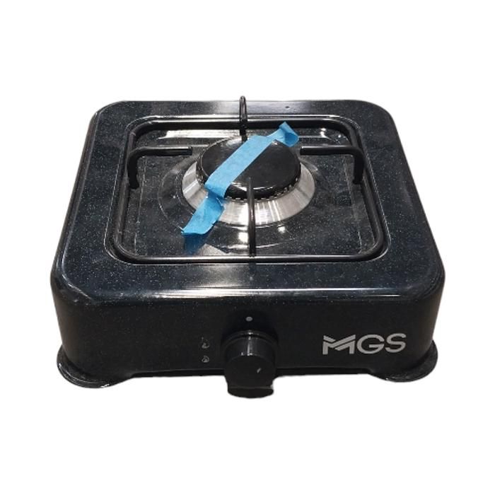 Réchaud à Gaz Portable 1 Feu – MGS Noir – Compact et Pratique