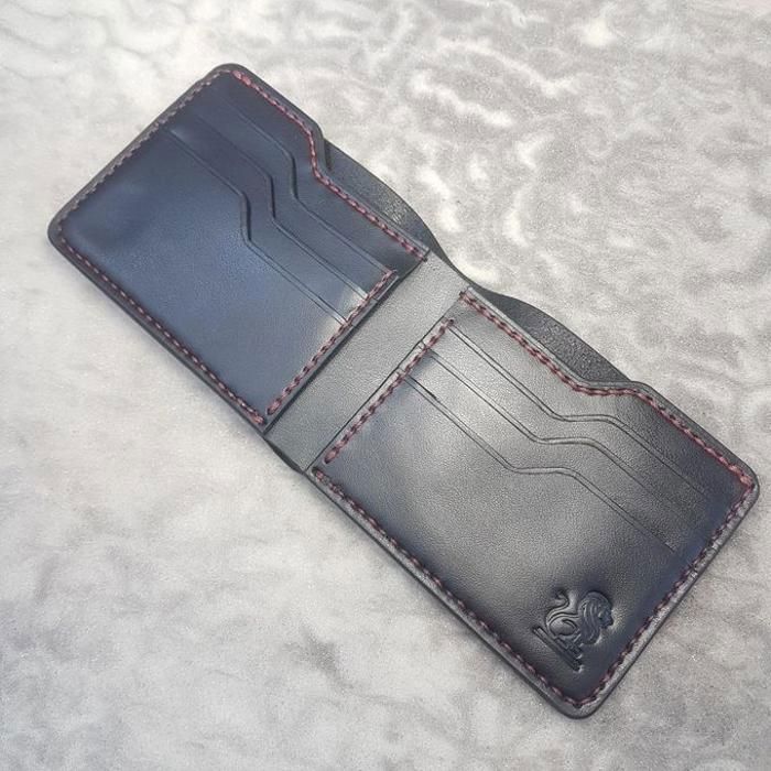 Portefeuille fait main en cuir