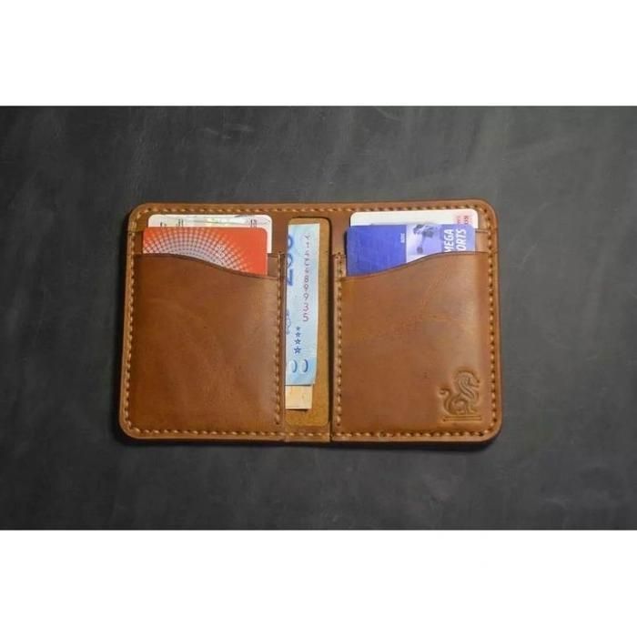 Portefeuille fait main en cuir