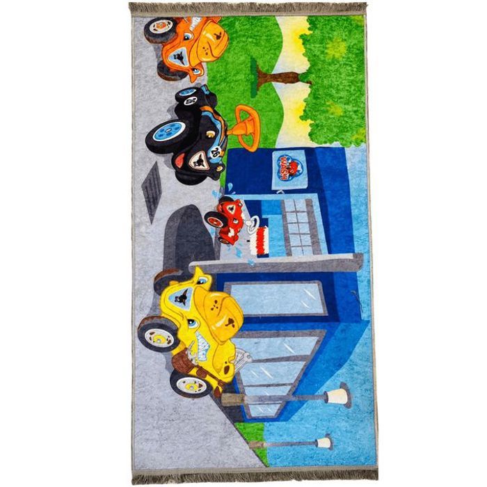 Tapis enfants eazy mama voiture 80x150