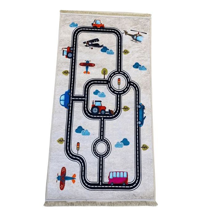Tapis enfants eazy mama circuit 100x 150