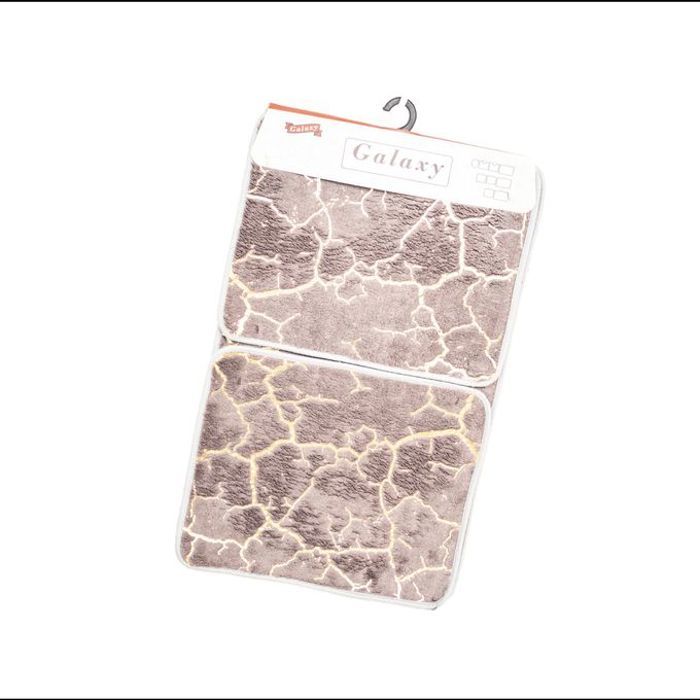 Galaxy tapis de bain 3 pièces - Gris
