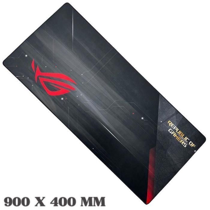 Tapis  Gamer pour les jeux sur notebook,ASUS 900 x 400 Mouse pad XXXL pour clavier + Mini Tapis