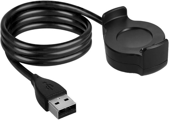 Câble USB Compatible avec Huawei Watch 2 câble Câble Rechange Chargeur Fitness Tracker Montre connectée Noir