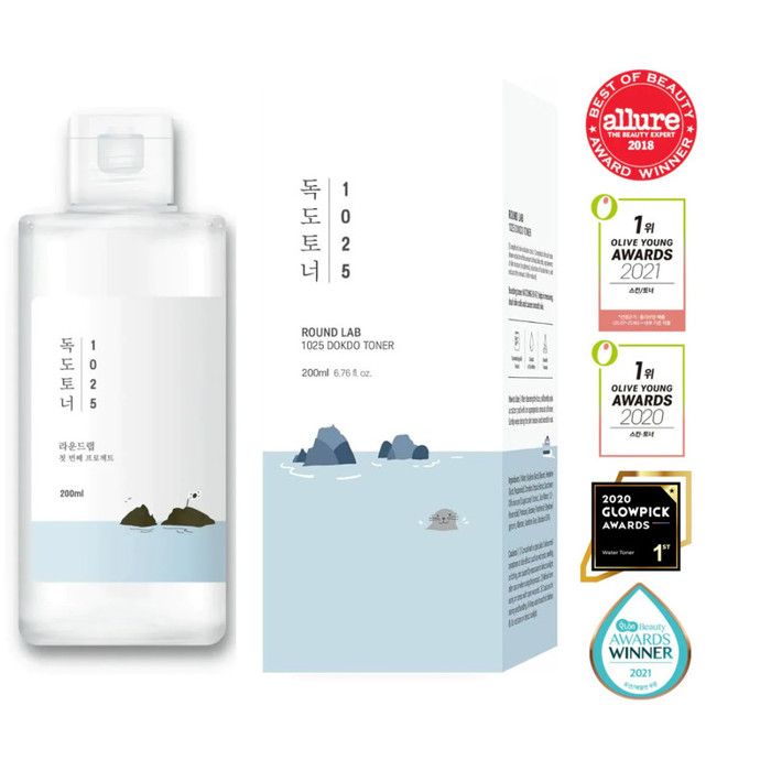 Round Lab 1025 DOKDO LOTION 200ml - Émulsion nourrissante visage