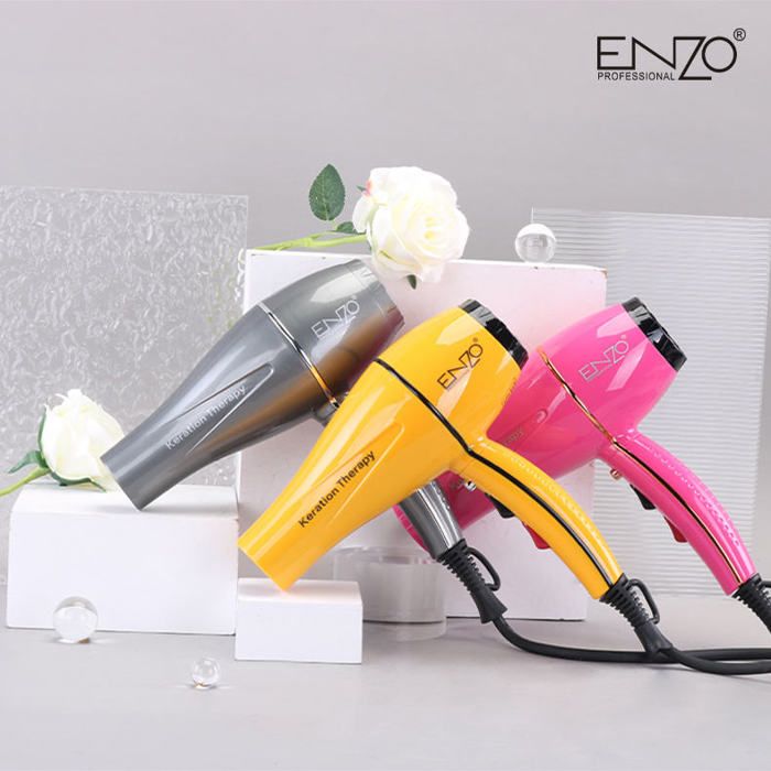 Sèche Cheveux - ENZO - EN-111 - 1845W - Cordon pivotant 360° - Revêtement en titane
